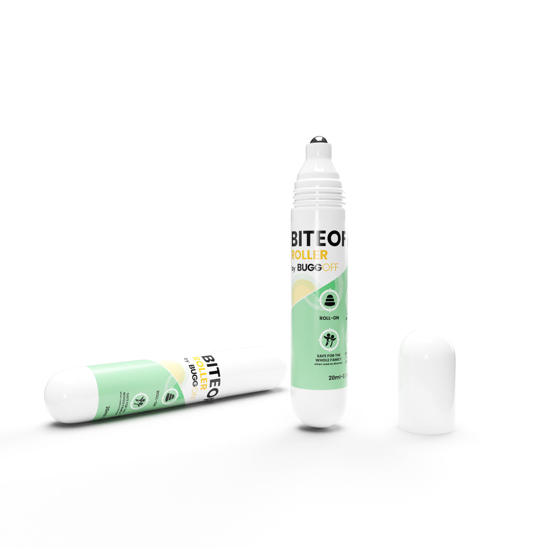 BITEOFF by BUGGOFF insect bite relief roll-on pen 20ML - All Natural ingredients